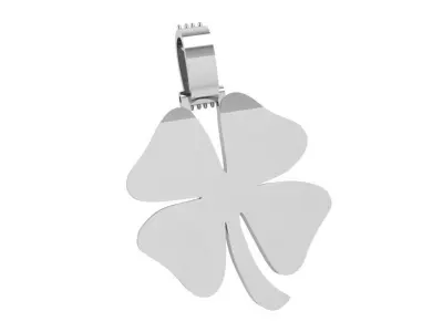 Lucky Leaf Pendant 4150 3D print model