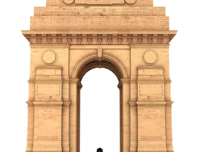 India Gate  3D model