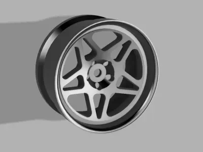 1 10 Fifteen52 Penta Rc Drift Wheel 3D print model