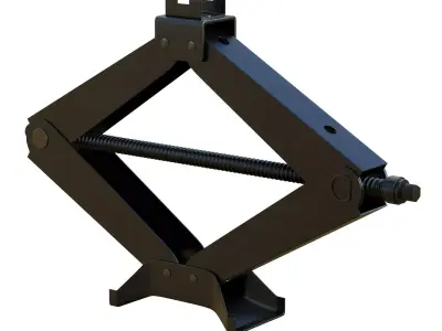 Car Jack Low-poly 3D model