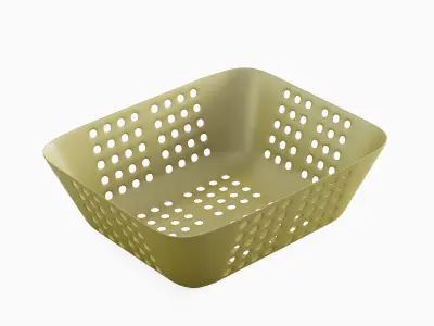 Plastic Basket 03 3D model