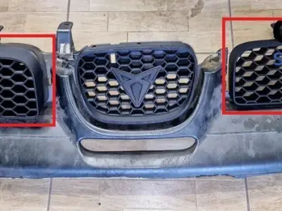 FRONT LATERAL GRILLE SEAT LEON CUPRA MK1 3D print model