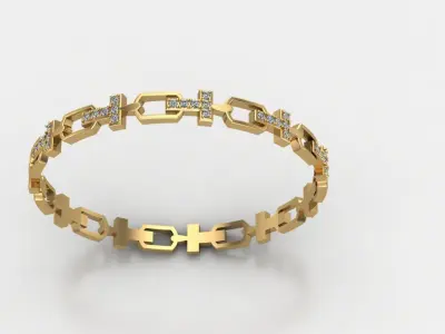 Lucky Bracelet 3D print model