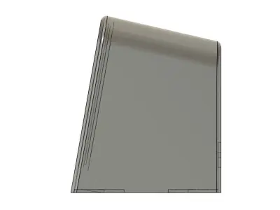 5 Inch speaker pod box DRIFT DRAG STREET flat surface mounted  3D print model