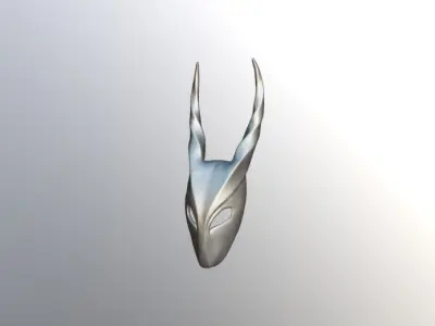 Karikpo style mask for 3D print 3D print model