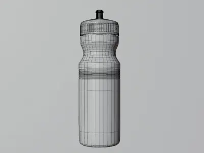Sport water bottle 3D model