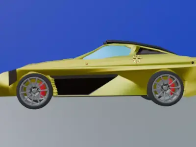 Mercedes Hypercar prototype 3D model