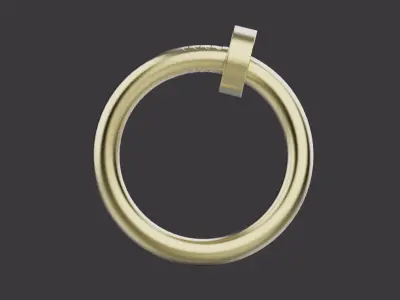 Nail Ring 61095 3D print model