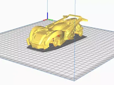 ROCKET LEAGUE Hotshot  3D print model