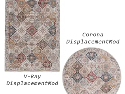 Rugs No 999 Low-poly 3D model