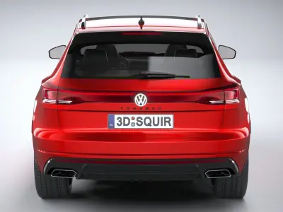 Volkswagen Touareg R-Line 2024 3D model