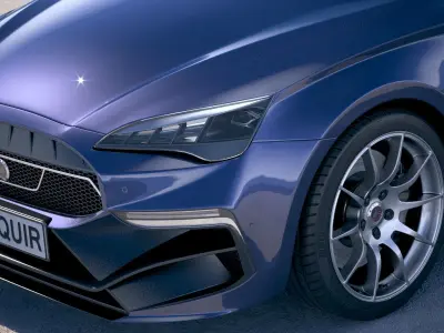 Generic Hatchback 2019 3D model