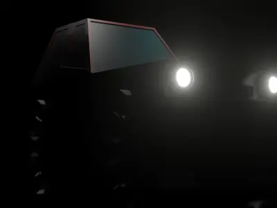 Car-Low poly car 3D model