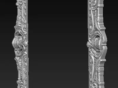 Frame Relief 7 3D Model 3D print model