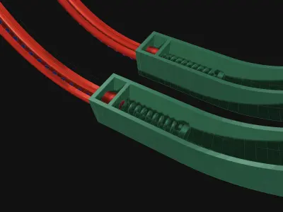 Bracelet Tiffany Lock Two Versions  3D print model