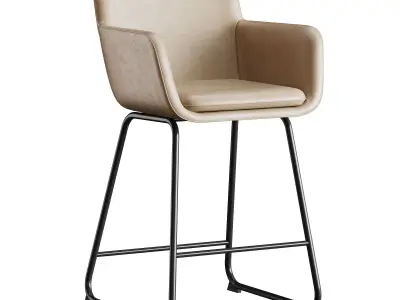 Lawrence Counter Stool 3D model