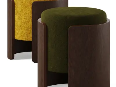 The Lagom furniture collection by Ellipse 3D Model Pack