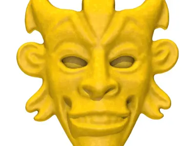 Tribal Mask 3 3D print model