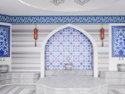 Turkish Bath 3D model