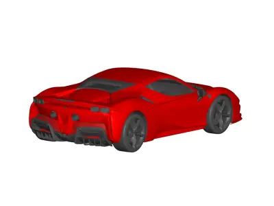Ferrari SF90 3D model