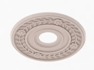 Classic Ceiling Medallion 25 3D model