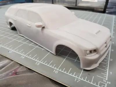 Dodge Magnum 2008 SRT8 Body For Print 3D print model