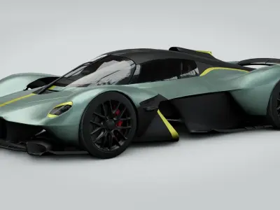 Aston Martin Valkyrie 3D model