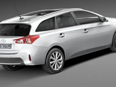Toyota Auris Touring Sports 2013 3D model
