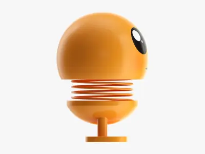 Car spring toy figure 04 please sorry 3D model