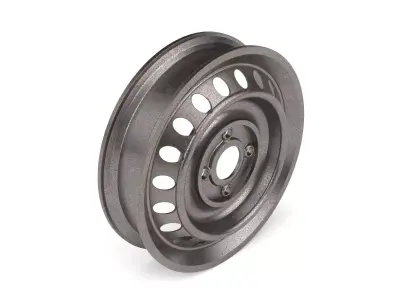 Steel rim 08 3D model