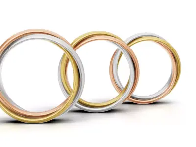 Trinity Ring Small Model 3D print model