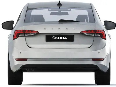 Skoda Octavia A8 2020 3D model