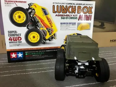 Mini MAZ body for Tamiya RC car SW-01 chassis 3D print model