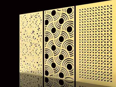 Partitions 3D model and vector file 3D model