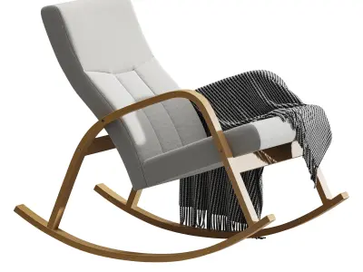 Rocking chair Irsa 3D model