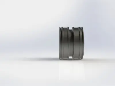 Piston Value Free 3D model