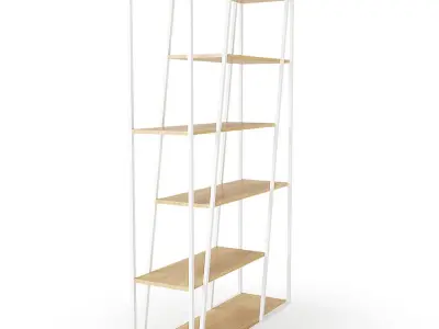 Albi Freestanding Bookcase 3D model