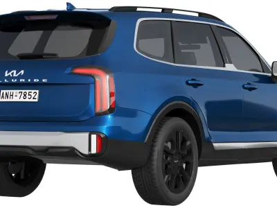 Kia Telluride 2023 3D model