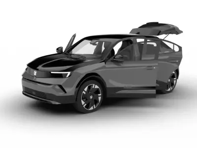 Vauxhall Mokka 2026 HQ 3d model 3D model