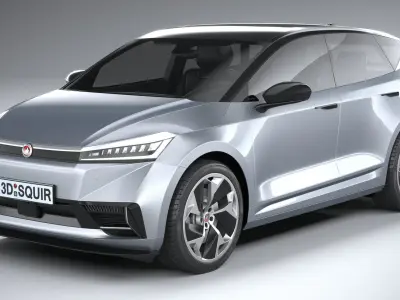 Generic SUV EV v2 2022 3D model