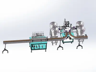 Filling sprayer assembly  3D model