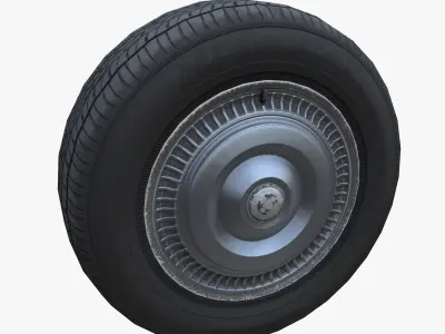 PBR wheel collecton 3D Model Pack
