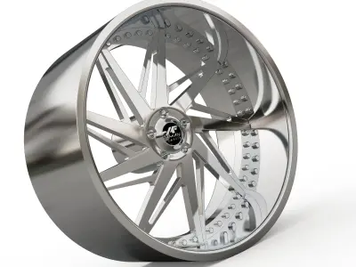 AMANI FORGED AMAZIN WHEEL 3D print model