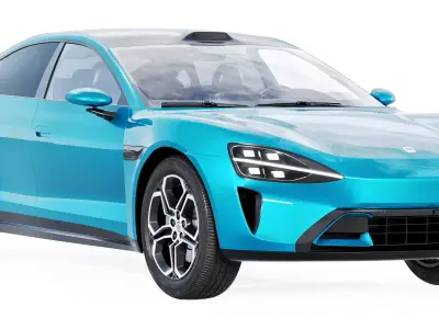 Xiaomi SU7 2024 3D model