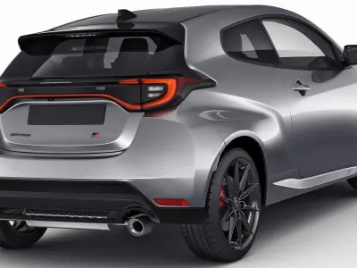 Toyota GR Yaris 2024 3D model