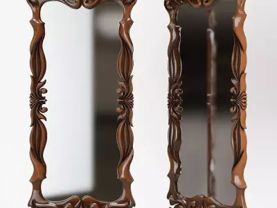 Fabulous mirror CNC 3D model