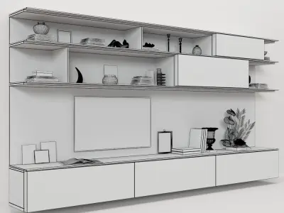 jesse online wall mounted system 3D model