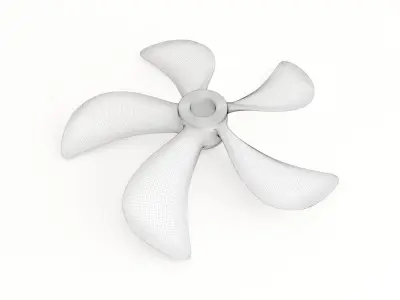 Marine propeller 04 3D model