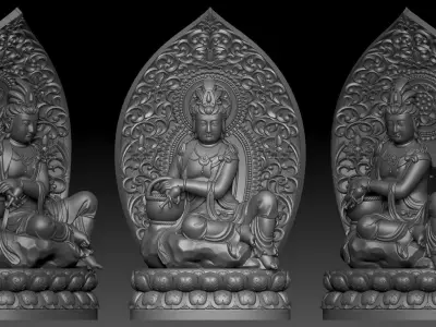 Guanyin  3D print model
