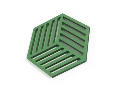 coaster glass-holder for 3d printing 3D print model